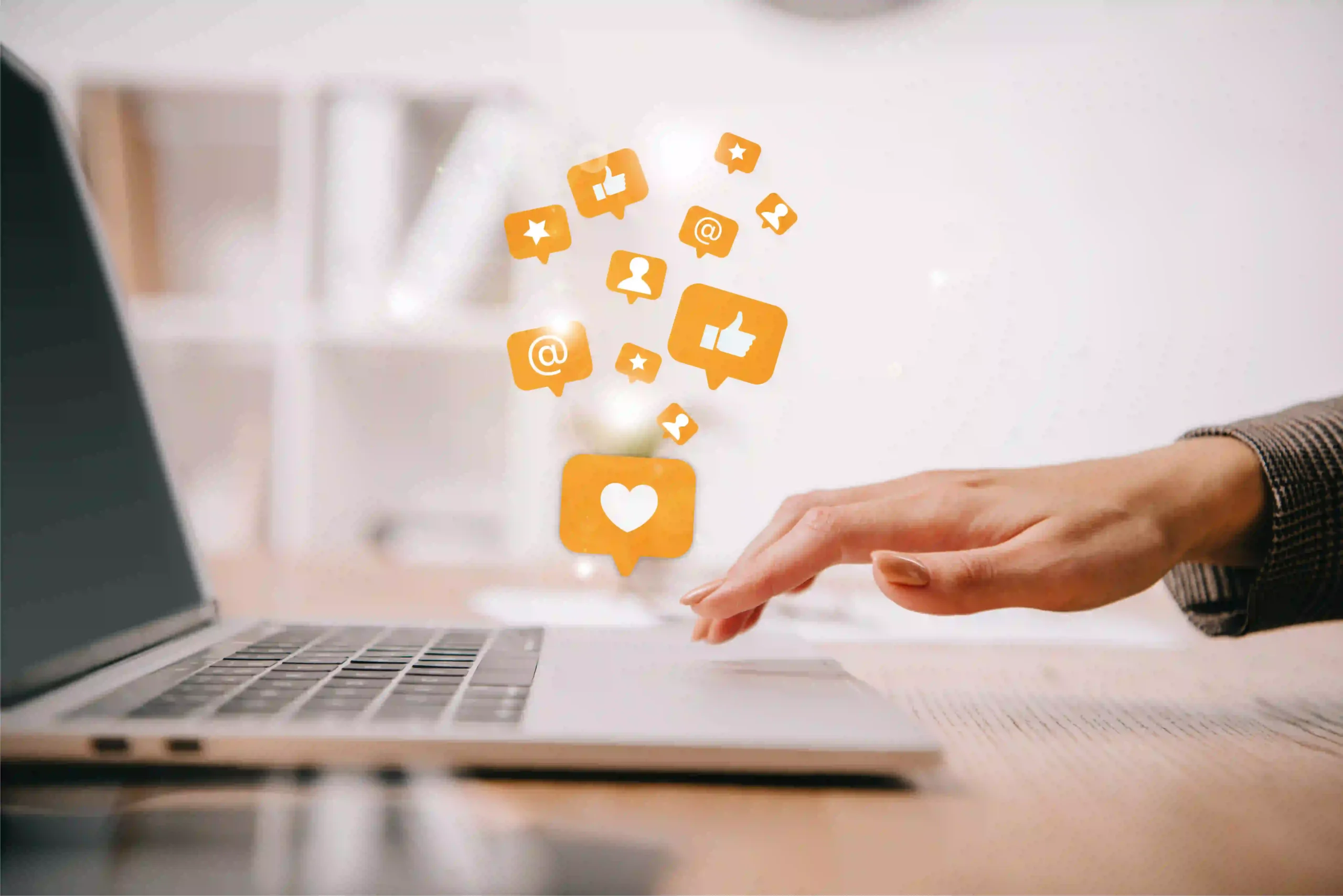 social media management image